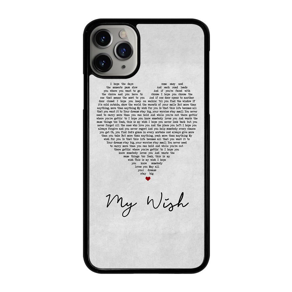 RASCAL FLATTS BAND LYRIC iPhone 11 Pro Max Case Cover