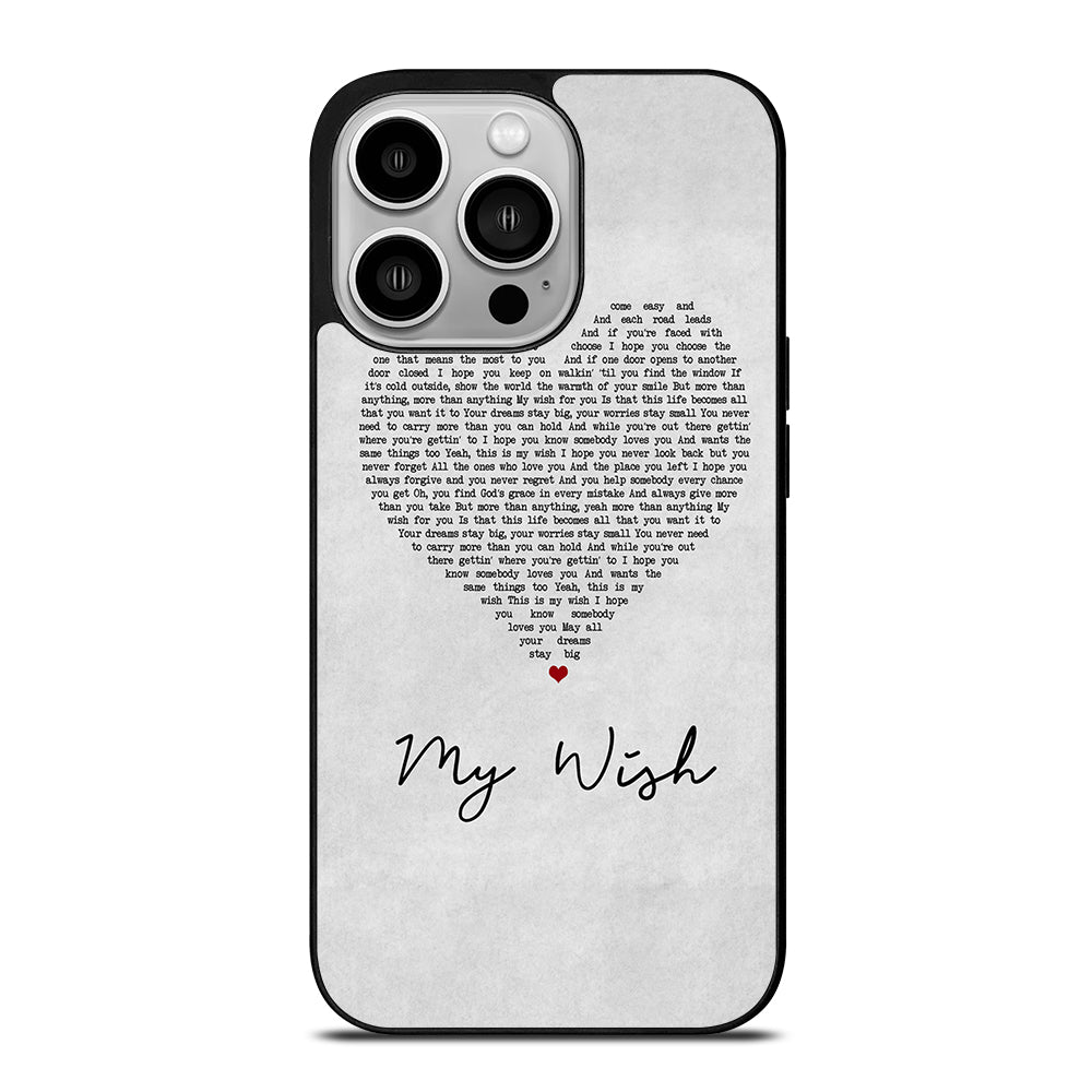 RASCAL FLATTS BAND LYRIC iPhone 14 Pro Case Cover