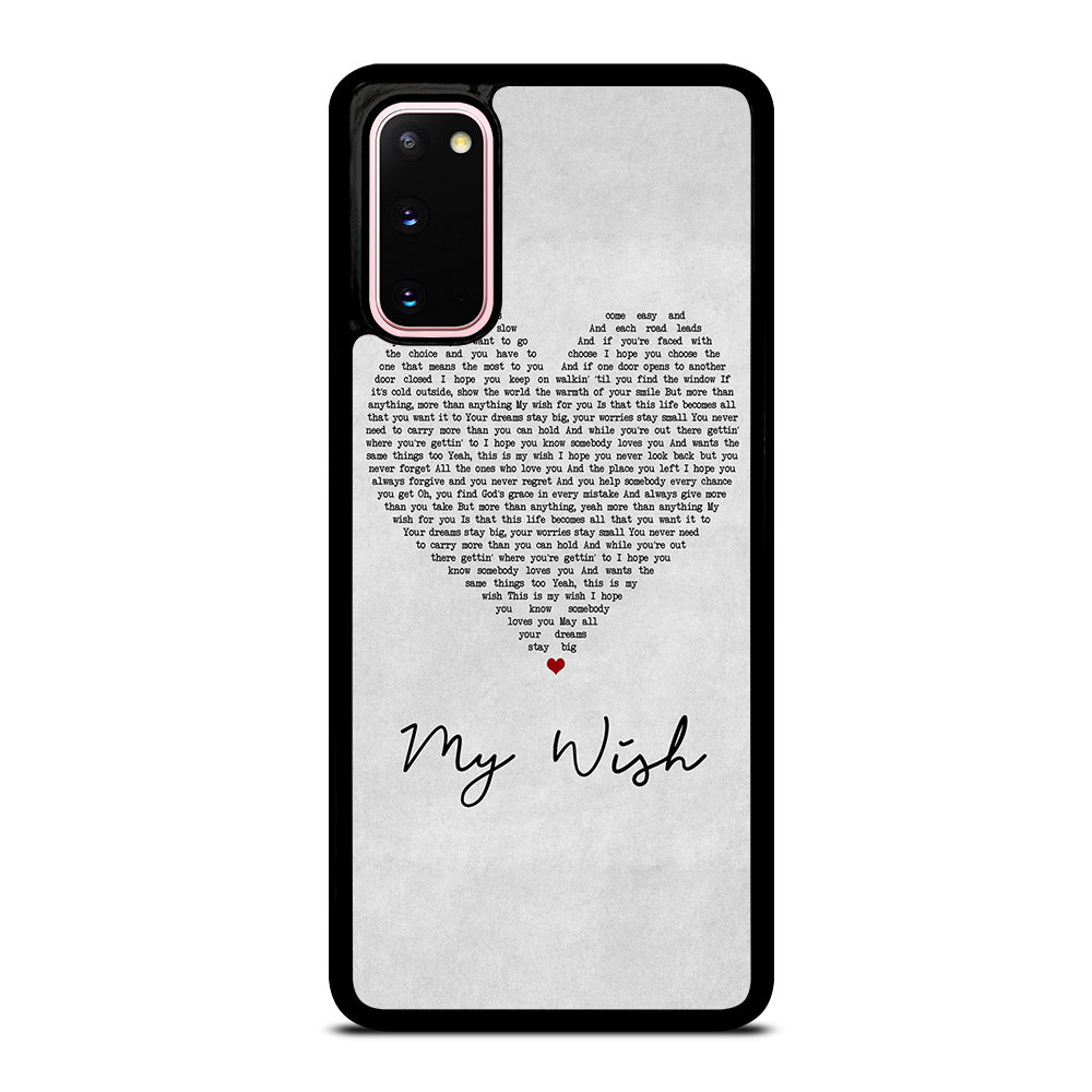 RASCAL FLATTS BAND LYRIC Samsung Galaxy S20 Case Cover