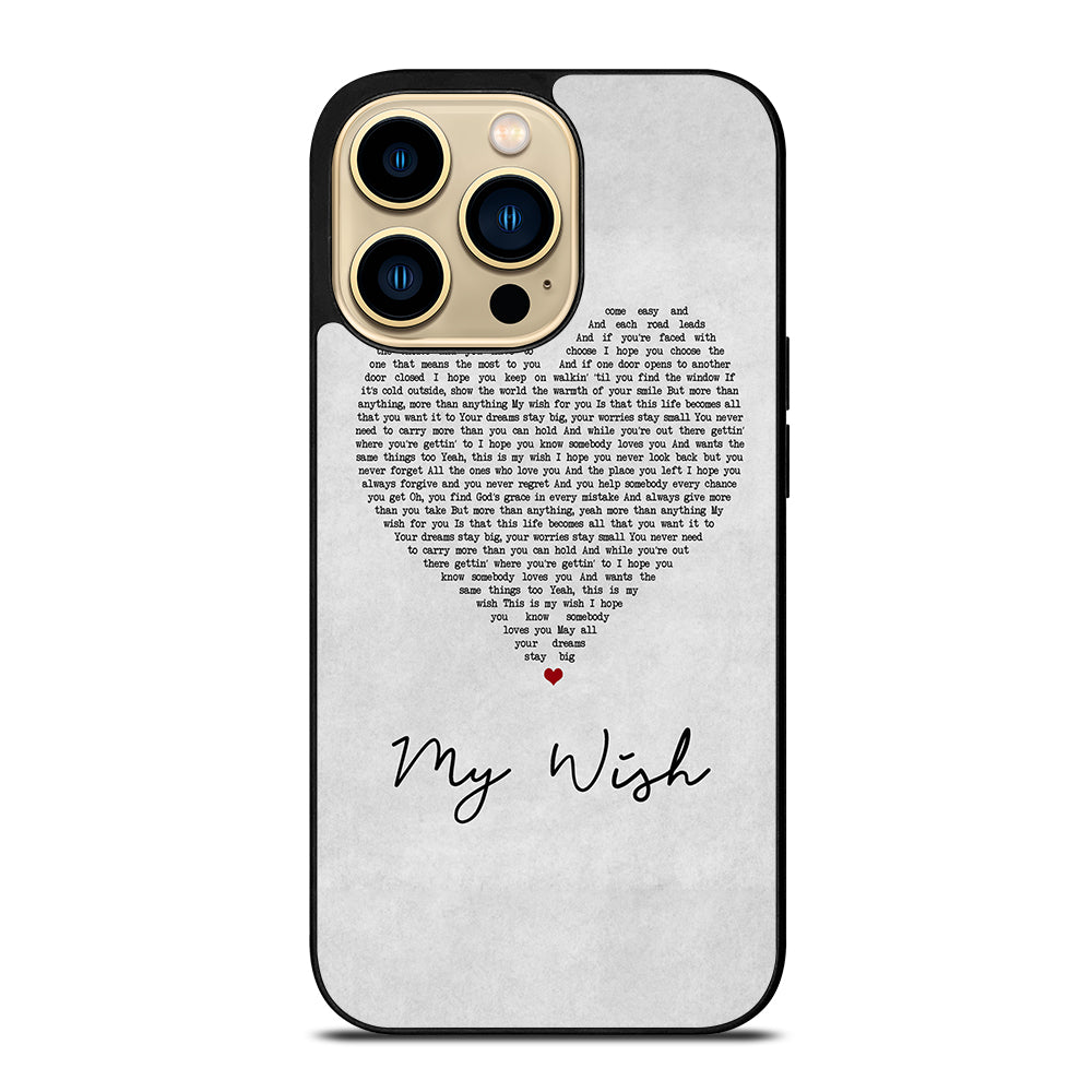 RASCAL FLATTS BAND LYRIC iPhone 14 Pro Max Case Cover