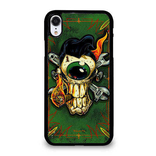 RAT FINK SKULL iPhone XR Case Cover