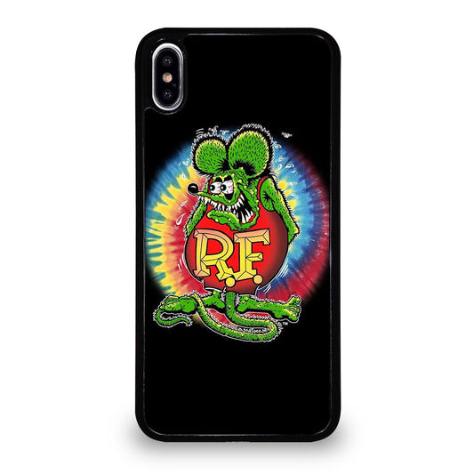 RAT FINK TIE DYE iPhone XS Max Case Cover