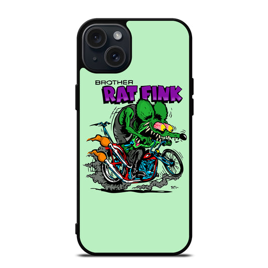 RAT FINK BROTHER iPhone 15 Plus Case Cover