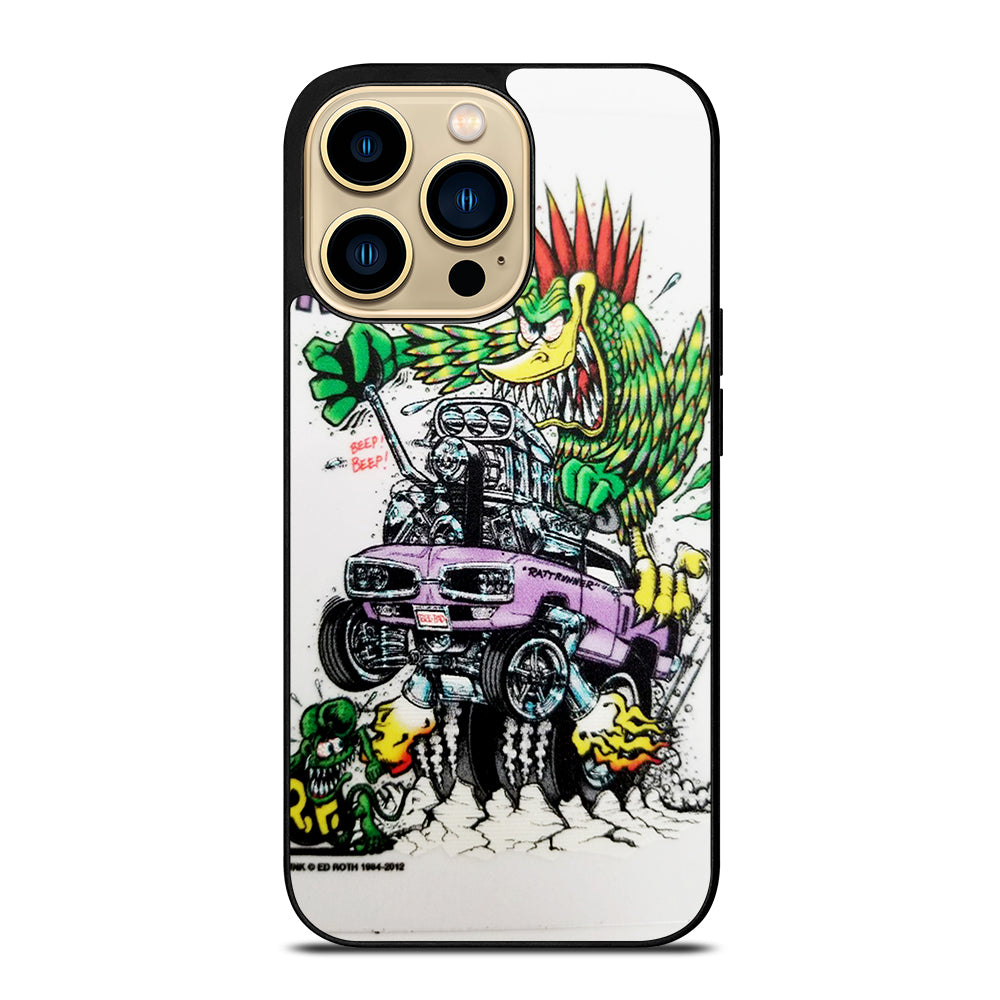 RAT FINK MIGHTY MOPAR iPhone 14 Pro Max Case Cover