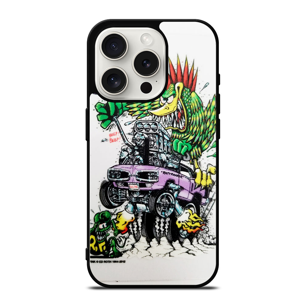 RAT FINK MIGHTY MOPAR iPhone 15 Pro Case Cover