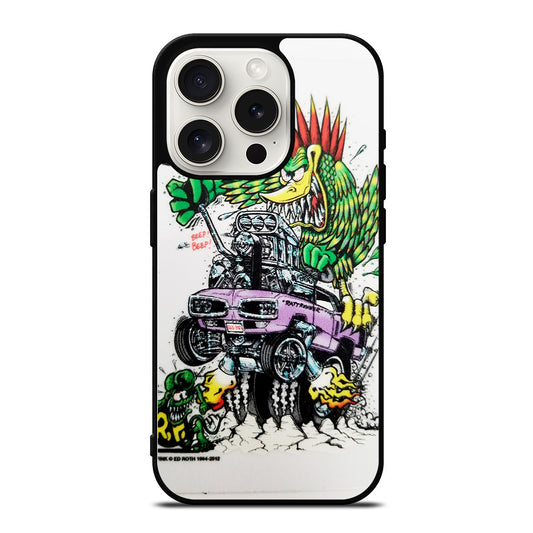 RAT FINK MIGHTY MOPAR iPhone 15 Pro Case Cover