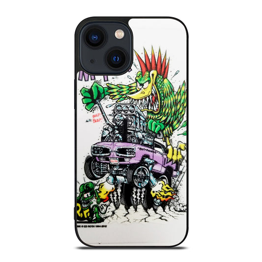 RAT FINK MIGHTY MOPAR iPhone 14 Plus Case Cover