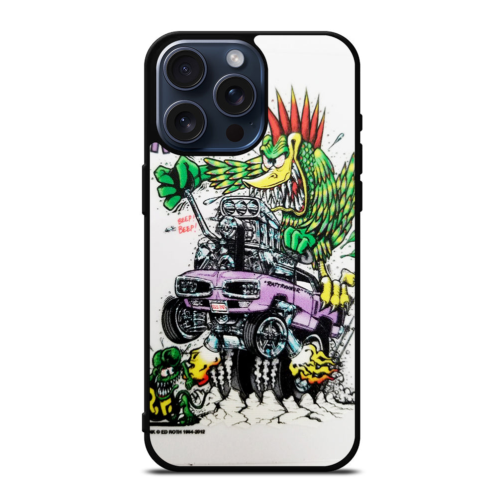 RAT FINK MIGHTY MOPAR iPhone 15 Pro Max Case Cover