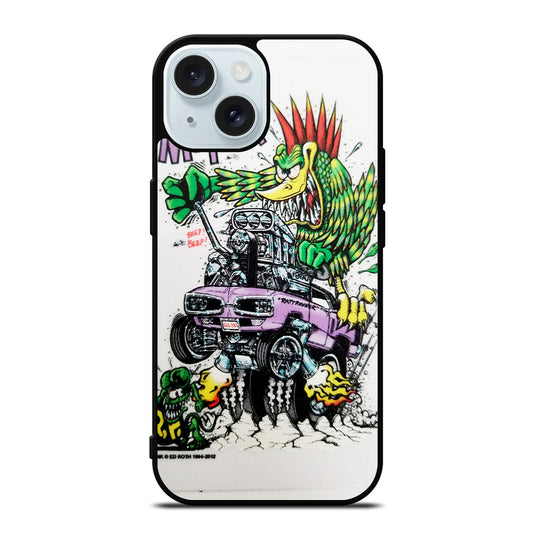 RAT FINK MIGHTY MOPAR iPhone 15 Case Cover