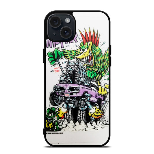 RAT FINK MIGHTY MOPAR iPhone 15 Plus Case Cover
