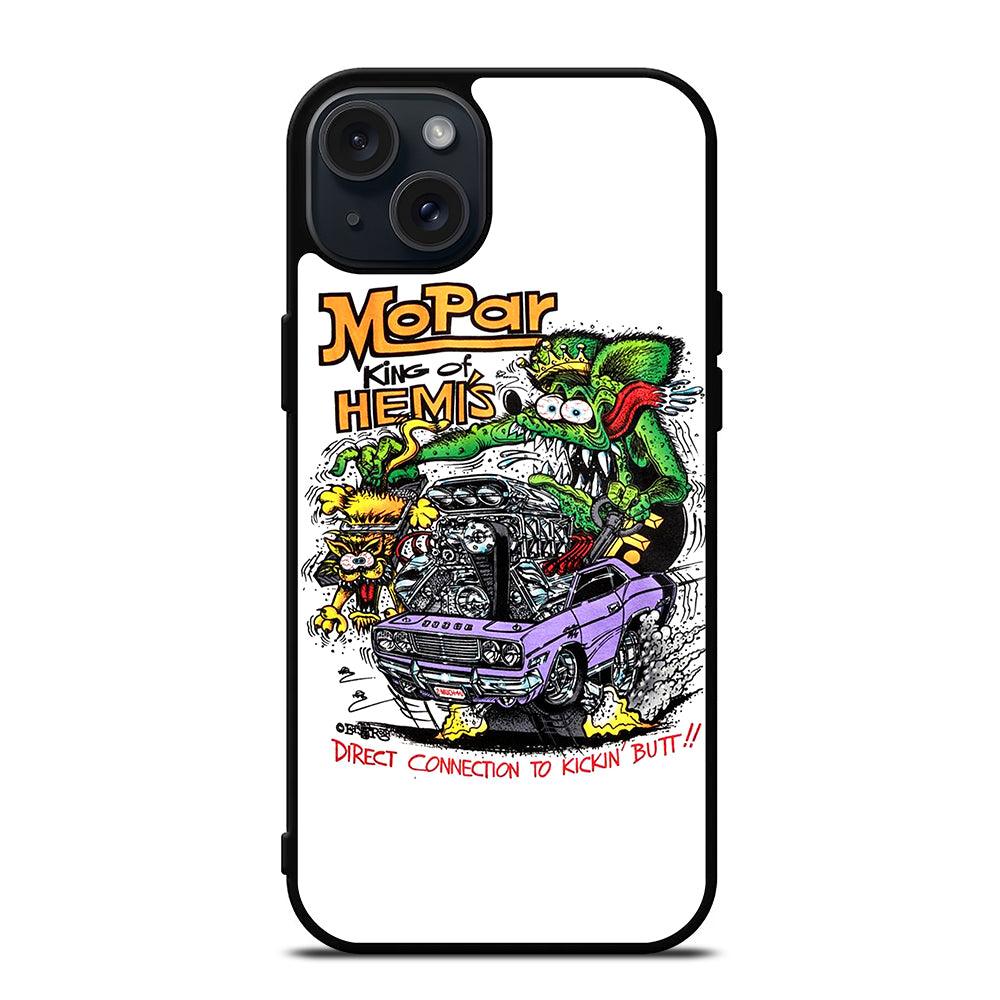 RAT FINK MOPAR KING OF HEMIS iPhone 15 Plus Case Cover