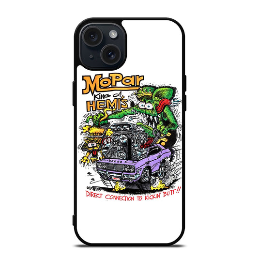 RAT FINK MOPAR KING OF HEMIS iPhone 15 Plus Case Cover