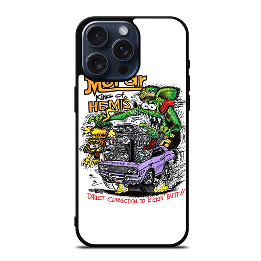 RAT FINK MOPAR KING OF HEMIS iPhone 15 Pro Max Case Cover