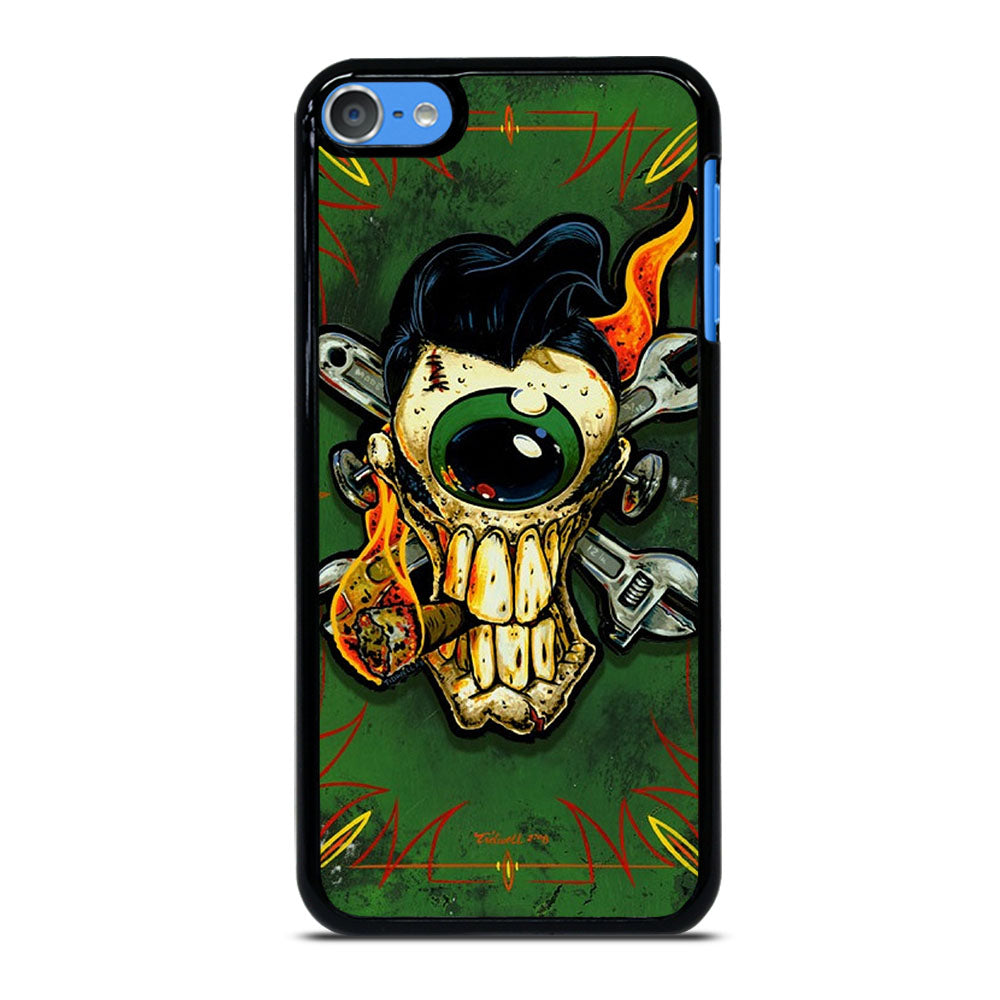 RAT FINK SKULL iPod Touch 7 Case Cover