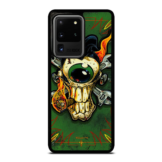 RAT FINK SKULL Samsung Galaxy S20 Ultra Case Cover