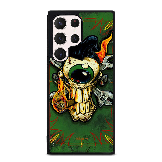RAT FINK SKULL Samsung Galaxy S23 Ultra Case Cover