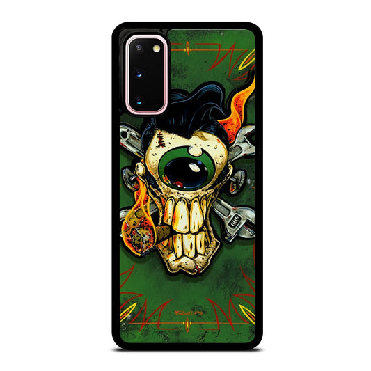 RAT FINK SKULL Samsung Galaxy S20 Case Cover