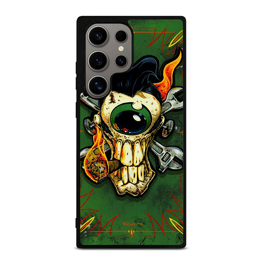 RAT FINK SKULL Samsung Galaxy S24 Ultra Case Cover