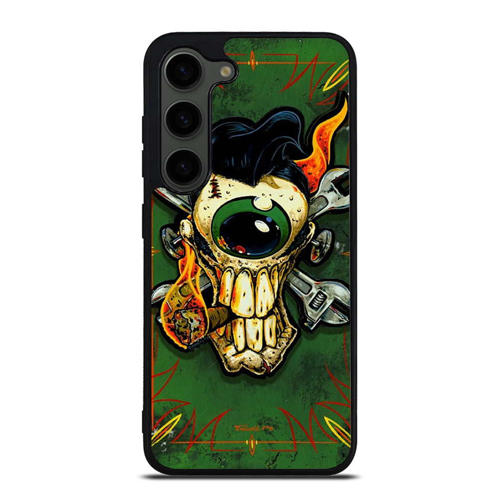 RAT FINK SKULL Samsung Galaxy S23 Plus Case Cover