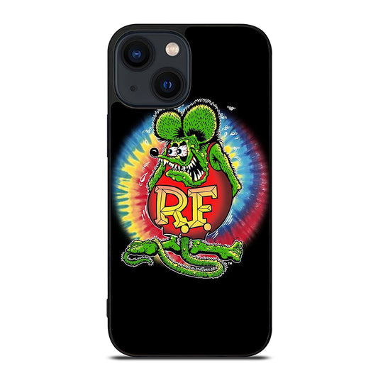 RAT FINK TIE DYE iPhone 14 Plus Case Cover