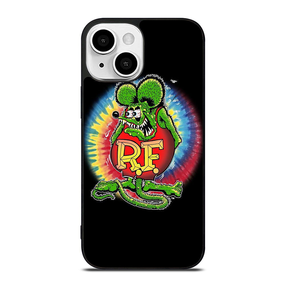 RAT FINK TIE DYE iPhone 13 Mini Case Cover
