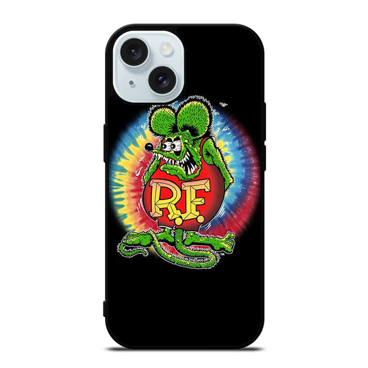 RAT FINK TIE DYE iPhone 15 Case Cover