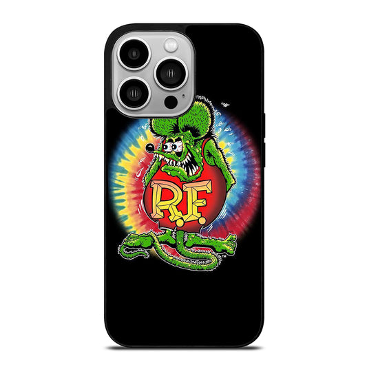 RAT FINK TIE DYE iPhone 14 Pro Case Cover