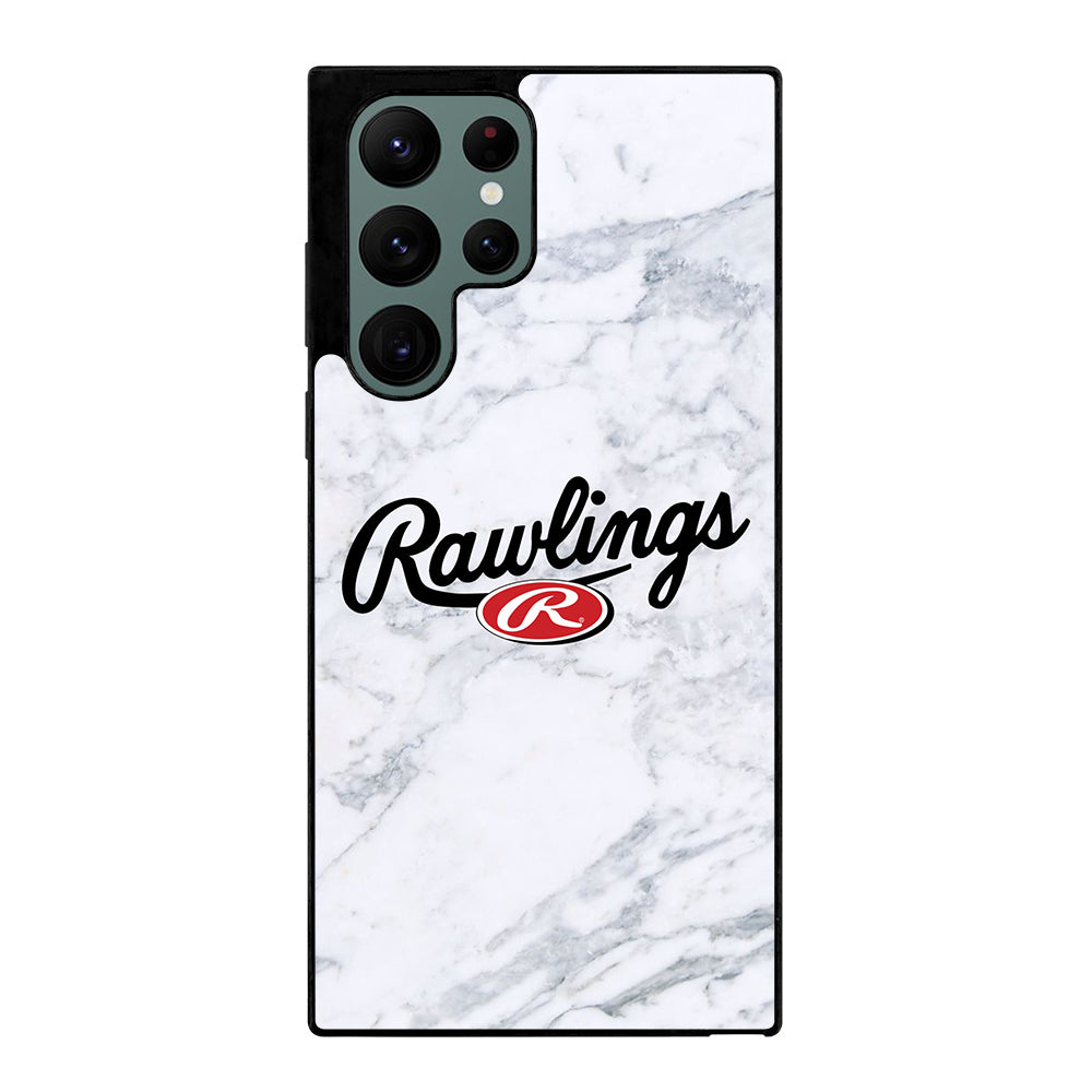 RAWLINGS SPORTSWEAR MARBLE LOGO Samsung Galaxy S22 Ultra Case Cover