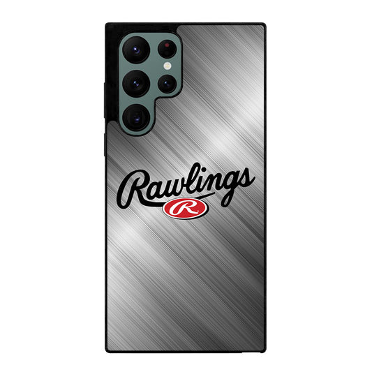 RAWLINGS SPORTSWEAR METAL LOGO Samsung Galaxy S22 Ultra Case Cover