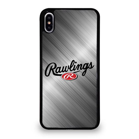 RAWLINGS SPORTSWEAR METAL LOGO iPhone XS Max Case Cover