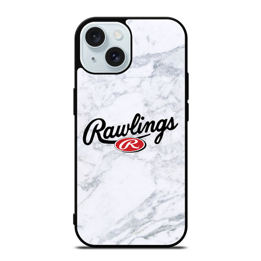 RAWLINGS SPORTSWEAR MARBLE LOGO iPhone 15 Case Cover