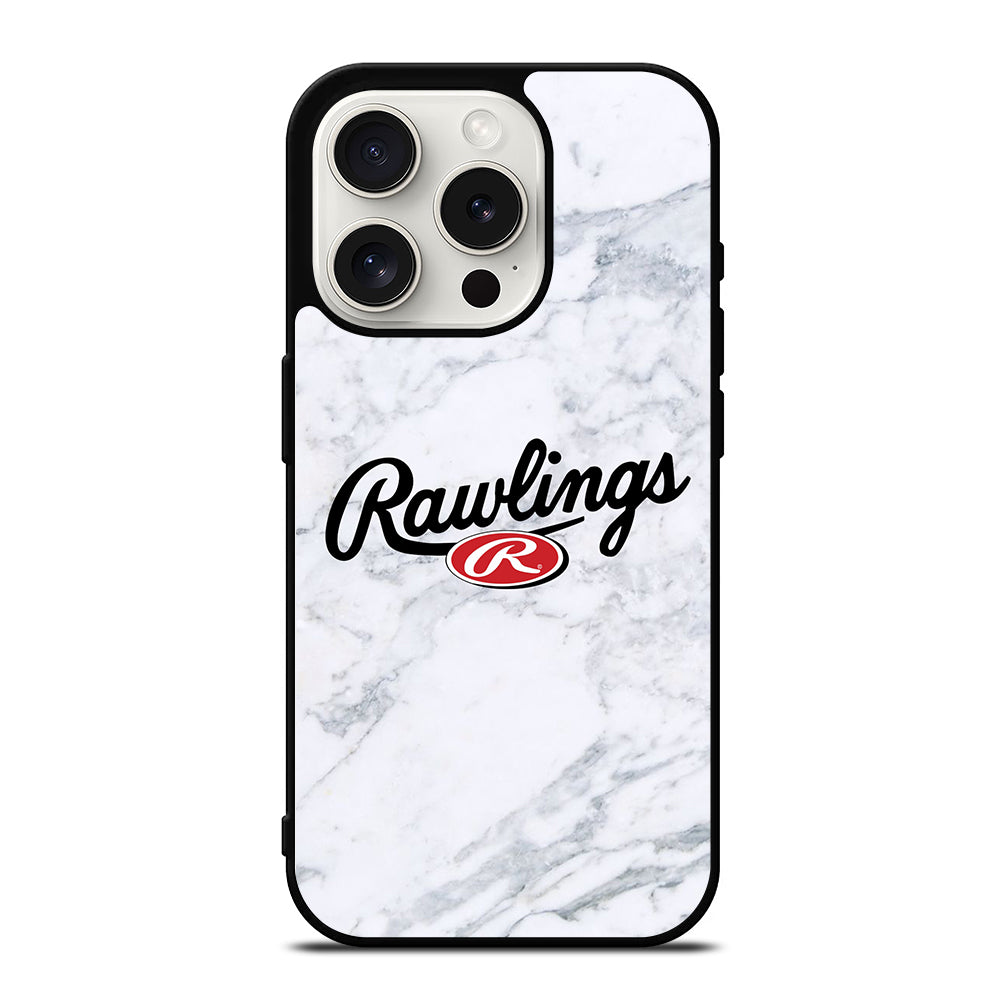 RAWLINGS SPORTSWEAR MARBLE LOGO iPhone 15 Pro Case Cover