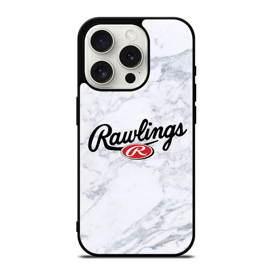 RAWLINGS SPORTSWEAR MARBLE LOGO iPhone 15 Pro Case Cover