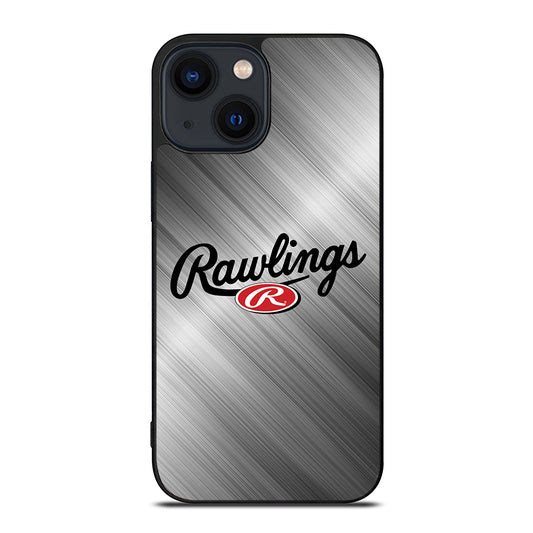 RAWLINGS SPORTSWEAR METAL LOGO iPhone 14 Plus Case Cover