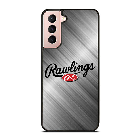 RAWLINGS SPORTSWEAR METAL LOGO Samsung Galaxy S21 Case Cover