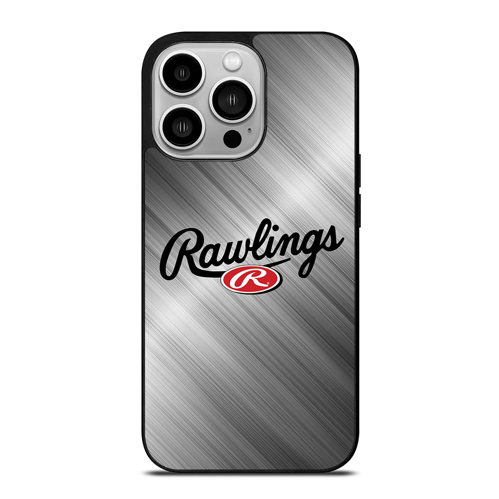 RAWLINGS SPORTSWEAR METAL LOGO iPhone 14 Pro Case Cover