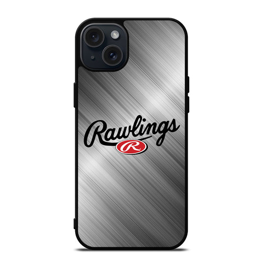 RAWLINGS SPORTSWEAR METAL LOGO iPhone 15 Plus Case Cover