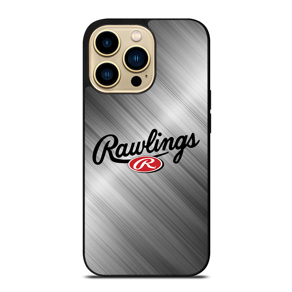 RAWLINGS SPORTSWEAR METAL LOGO iPhone 14 Pro Max Case Cover