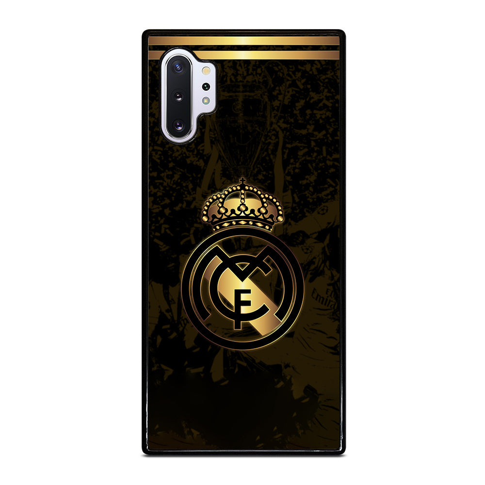 REAL MADRID FC GOLD LOGO Samsung Galaxy Note 10 Plus Case Cover