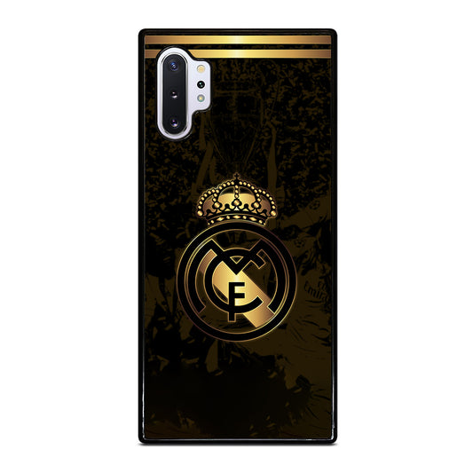 REAL MADRID FC GOLD LOGO Samsung Galaxy Note 10 Plus Case Cover
