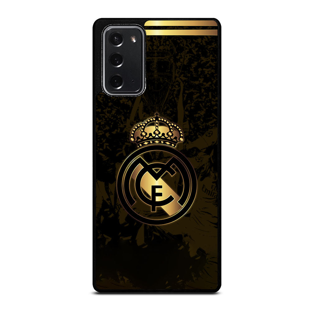 REAL MADRID FC GOLD LOGO Samsung Galaxy Note 20 Case Cover