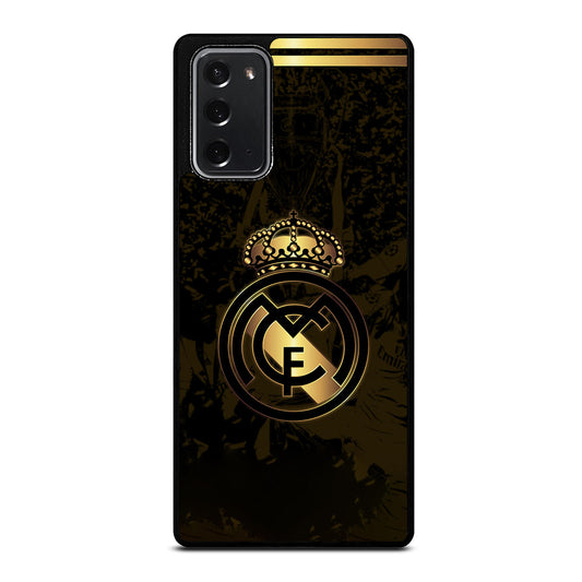 REAL MADRID FC GOLD LOGO Samsung Galaxy Note 20 Case Cover