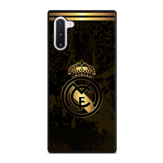 REAL MADRID FC GOLD LOGO Samsung Galaxy Note 10 Case Cover