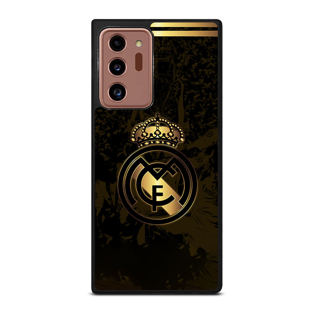 REAL MADRID FC GOLD LOGO Samsung Galaxy Note 20 Ultra Case Cover