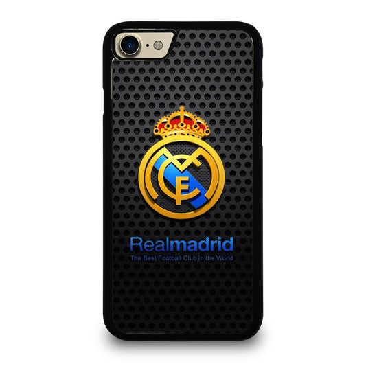 REAL MADRID FC METAL LOGO iPhone 7 / 8 Case Cover