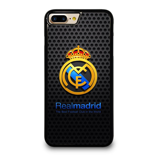 REAL MADRID FC METAL LOGO iPhone 7 / 8 Plus Case Cover