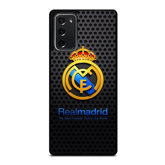 REAL MADRID FC METAL LOGO Samsung Galaxy Note 20 Case Cover