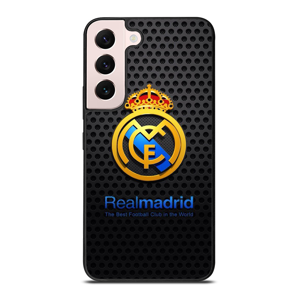 REAL MADRID FC METAL LOGO Samsung Galaxy S22 Plus Case Cover