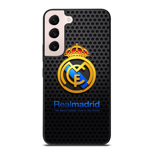 REAL MADRID FC METAL LOGO Samsung Galaxy S22 Plus Case Cover