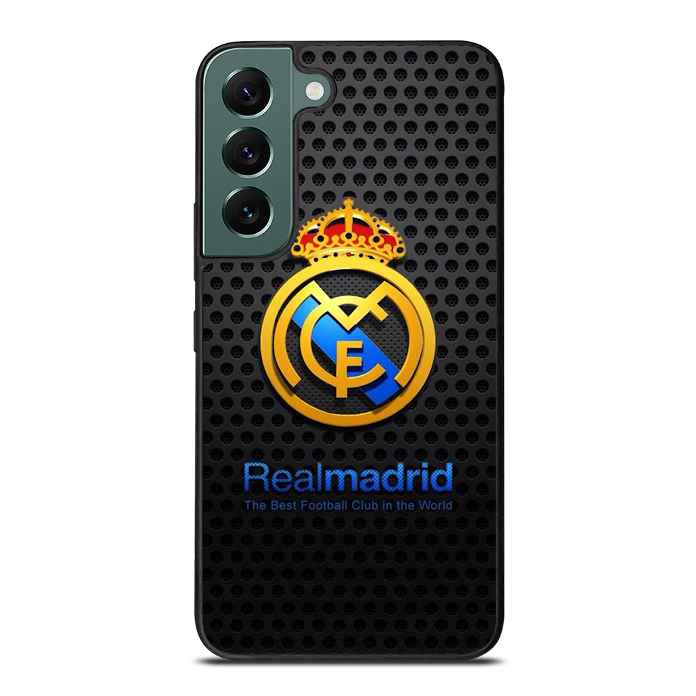 REAL MADRID FC METAL LOGO Samsung Galaxy S22 Case Cover